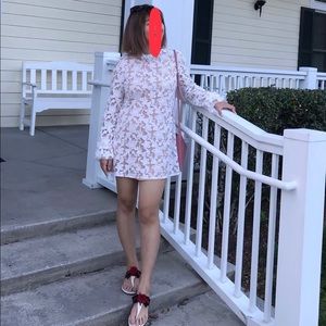 Beautiful White Lace Dress, size S to M, 4-6